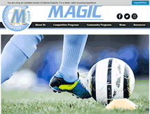 Tablet Screenshot of calmagicsc.com